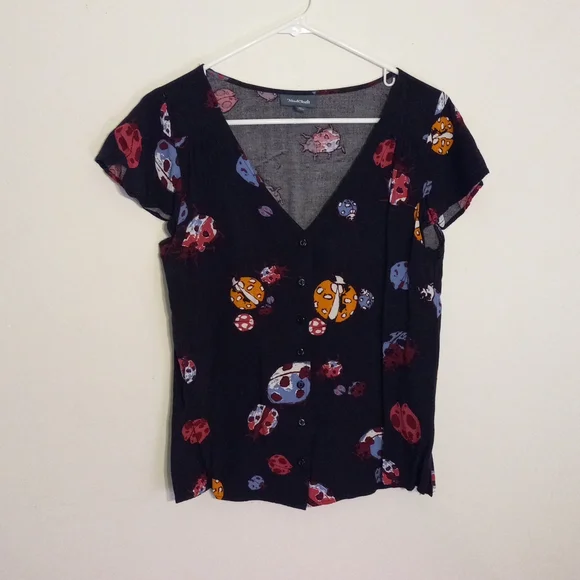 Beetle modcloth shirt small - Picture 4 of 11
